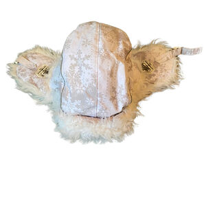 Unisex Choko Trapper Hat One Size White Grey Pink Snow Bunny Winter Snowboarding